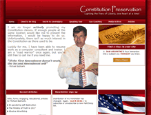 Tablet Screenshot of constitutionpreservation.org